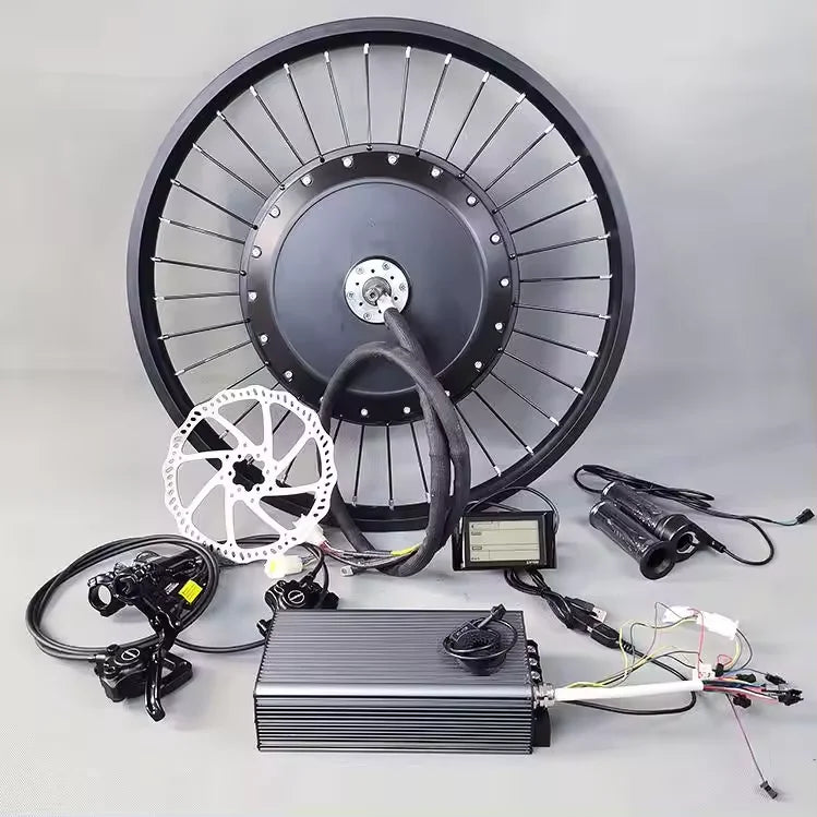 72v 60v 52v 48v 3000w 5000w 8000w Sail Mtx Motor Electric Motorcycle E-bike Conversion Kit With Ebike Tire for Bicycles Bike