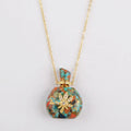 Genuine Gemstone Perfume Essential Oil Diffauser Bottle Pendant Healing Crystal  Essential Oil Diffuser Necklace