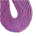 Wholesale Jibaizhao 6mm Rose Red Blue Mixed Color Polymer Clay Beads Third Party Certified DIY Phone Chain Necklace Clay Beads