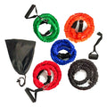 11 Pcs Elastic Workout Rubber Tube Band Loop Resistance Bands Sets for Fitness Gym Exercise Equipment Training Pull Rope