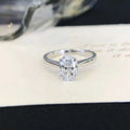 Gia Igi Certified CVD HPHT Lab Grown Diamond Engagement Ring 14k 18k Solid Gold & White Gold Rings for Women for Wedding Party