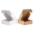 Wholesale Brown Kraft Paper Corrugated Cardboard Packaging Shipping Box Custom Safe Eye Cream Carton Paper Boxes With Logo