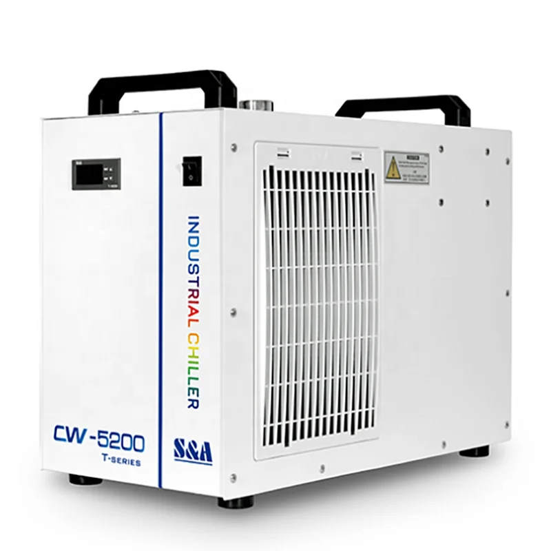 Water Chiller CW-5200 for DC and RF CO2 Laser Marking Engraving Cutting Machine