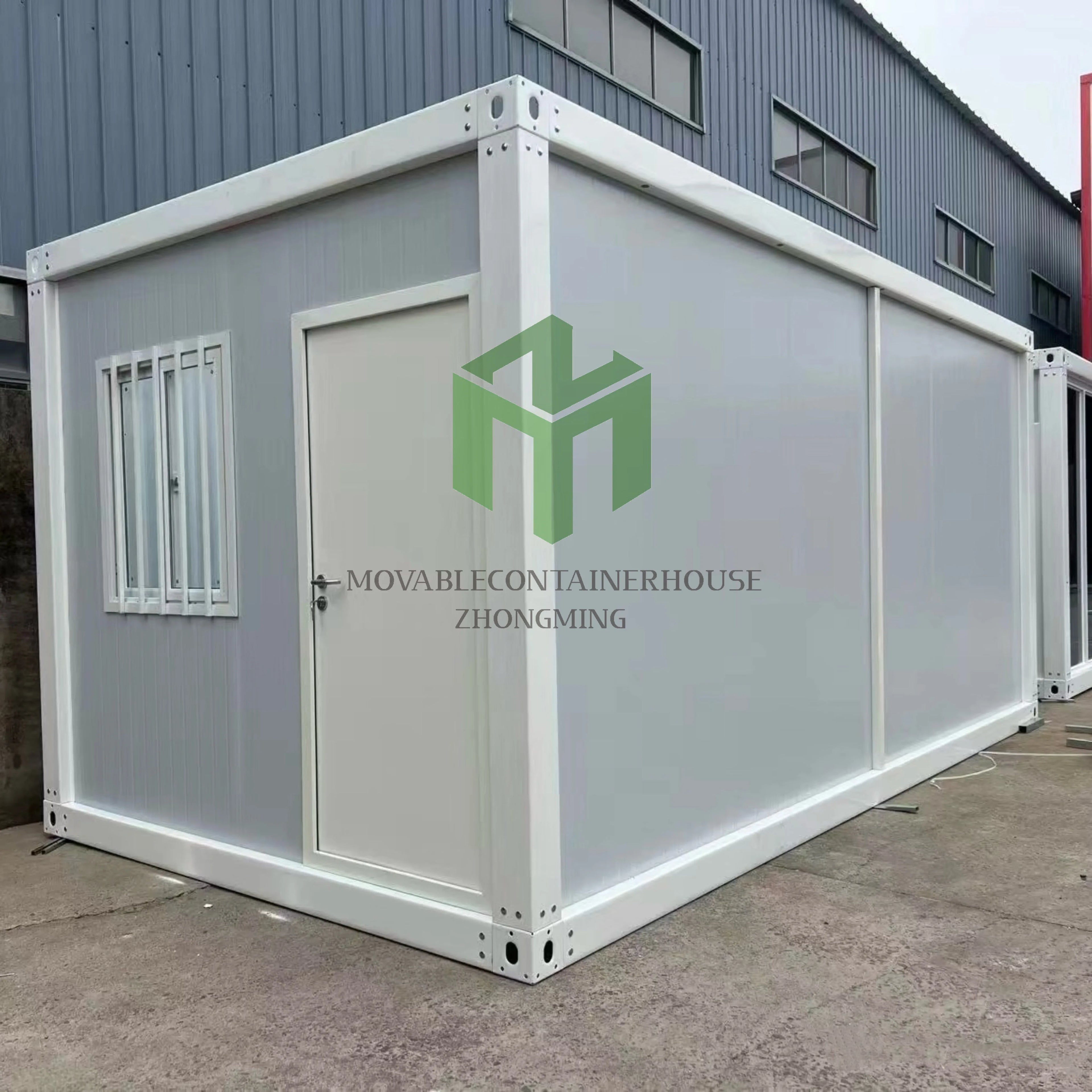 Mobile Steel Modular Luxury Detachable Container House Integrated Bathroom Office Mediterranean Design Easy Office Building