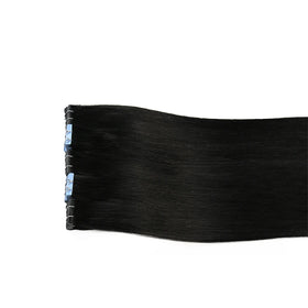 New Injected Technology Natural Color Extra Long Invisible Tape Hair Extension Cuticle Aligned Remy Virgin Chinese Hair 22 Inch