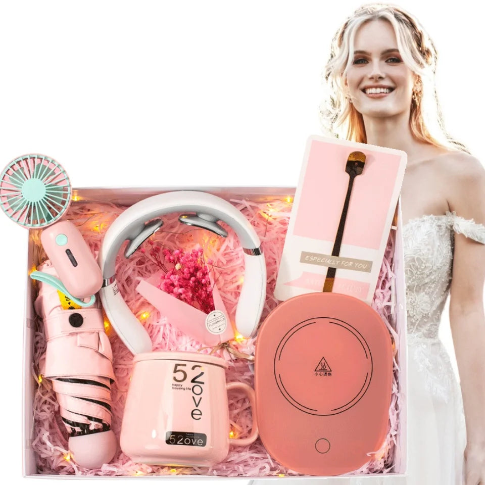 Wideal Bride to Be Newly Engaged Gifts for Her Bridal Shower Wedding Gifts Basket Engaged Party Gifts