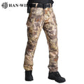 HAN WILD  Pants Tactical Camouflage Men Trousers Work Outfit Pants Tactical Trousers