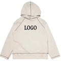Oem Hoodies Custom Contrast Stitching  Oversize Hoodie Sweatshirt Custom Cut and Sew Mens Pullover Hoodie