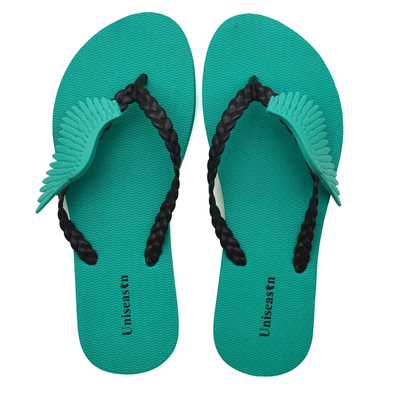 Hot Sale Womens Flip Flops in Good Shape for Summer Spring Autumn-Anti-Slip Outdoor Slippers