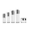 Luxury Cosmetic Acrylic Plastic Bottle Skin Care Serum Lotion Shampoo Face Cream Packaging Pump Sprayer Recyclable Customized