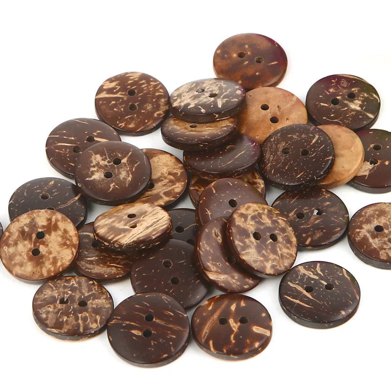 Factory Direct Selling High-grade Coconut Shell Round Shirt Button for Clothes