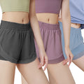 Custom High-waisted Casual Style Yoga Shorts Gauze Quick Drying Skirt for Women Running Double Layer Gym Sports Yoga Shorts