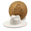 Landfond Accessory Fedora Hats for Women Fashionable Classic Wide Brim Womens Fedora Hat Custom Logo Eco-friendly Customized T/T