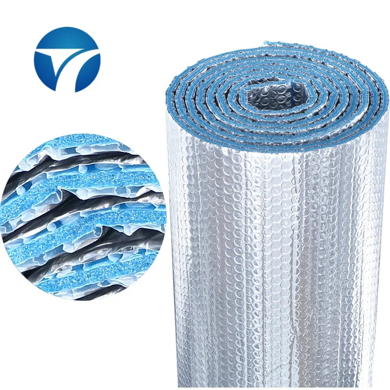 Modern Design Reflective Foil Thermal Material Aluminium Foil Bubble Wrap for Warehouse Thermal Insulation