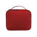 Women's Travel Storage PVC Cosmetic Bag Custom Color Multi Compartment Zipper Closure Soft Handle Portable Fashion Style Daily