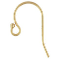 High Quality Fashion Gold Filled Ear Wire Hooks for DIY Handmade Jewelry Making Supplies