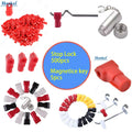500 Piece Gancho Serradura Depanel Display Peg Hook Anti Theft Stop Lock for Retail Shop
