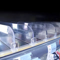 Supermarket Retail Store PVC Clear Acrylic Plastic Shelf Dividers for Shop Shelves