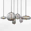 Nordic Style Designer Restaurant Chandelier Postmodern Window Bar Simple Fashion Single Head Glass Chandelier