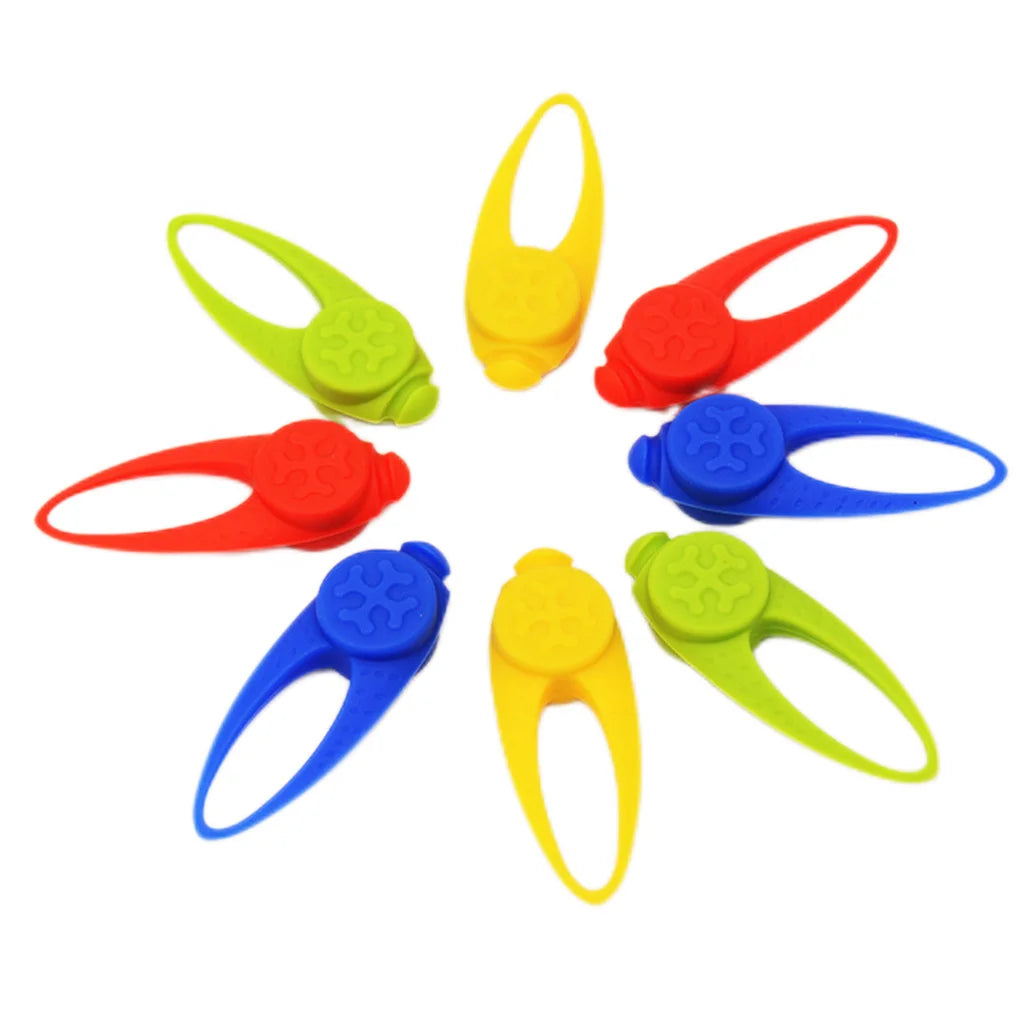 Hot Wholesale Custom Silicone LED Pendant Collar Lights Waterproof Night Safety Clip Blinker Business Promotional Gifts for Dogs