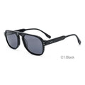 Fashion Luxury Sunglass Custom Shade Logo Wholesale Acetate Custom Wide Leg Sunglasses Big Frame Acetate Sunglasses