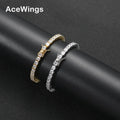 BB211  4mm 7inch 8inch Brass Prong Setting Zircon Tennis Bracelet Hip Hop CZ Jewelry
