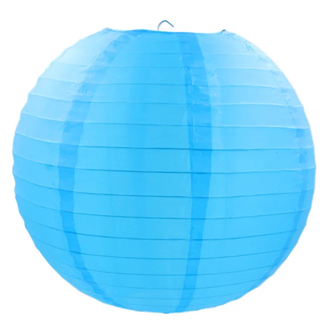 14"(35cm) Colorful Wedding Chinese Silk Lantern Fabric Lampshade