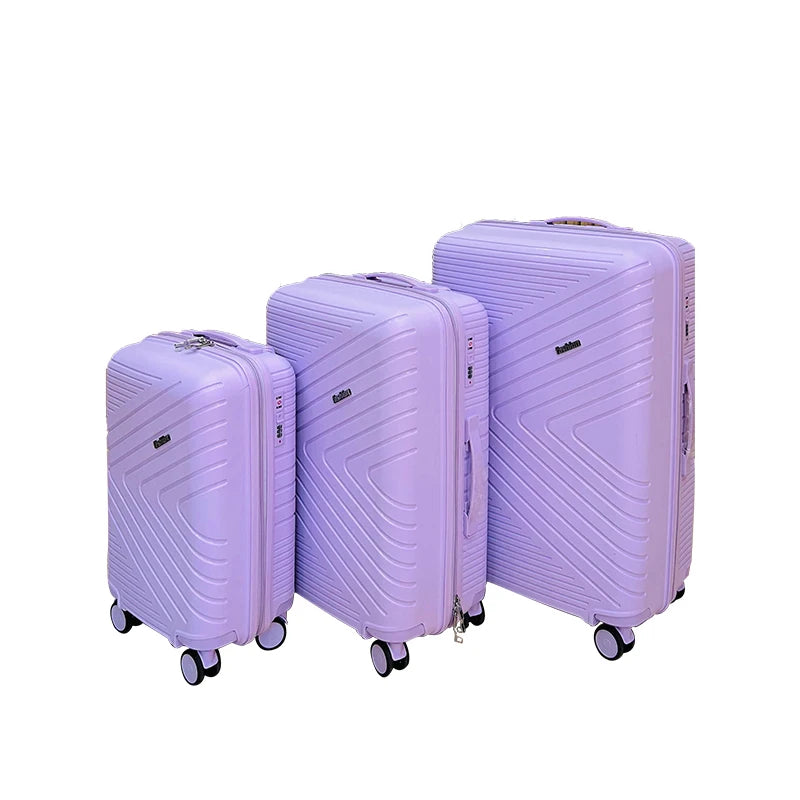 Marksman Hot Selling PP Luggage Set Travelling Luggage Trolley Set Waterproof Suitcase Set for Daily Use