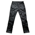 DENIMGUYS Wax Denim Men Multi Pockets Custom Zipper Flare Leg Skinny Streetwear Men's Waxing Jeans