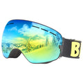 Hot Selling Snow Goggles Snowboard  Men Women Custom Ski Goggles Dual-Layer Lens Hightened Nose Foam Air Vents Adult Ski Goggles