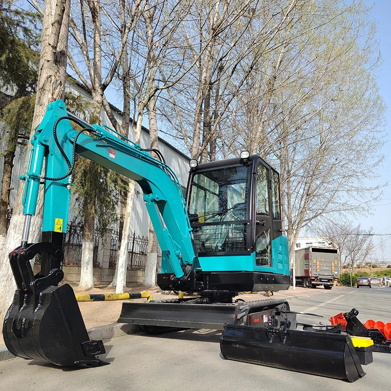 New Model Mini Crawler Digger Excavator  Mini Digger Small Bagger  in Garden for Sale