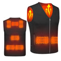 Best Full Sleeve Usb Smart Electronic Self Heated Vest Outdoor Hiking Xxxl Winter 5 Heating Areas Men Heated Vest