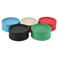 New Arrival Degradable Plastic Herb Grinder 2  Parts 55mm Wholesale Biodegradable Grinder for Tobacco