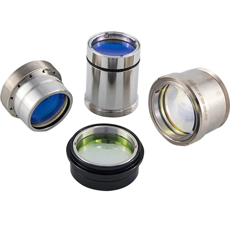 D28 30 36 F75 100 125 Fused Silica 1064nm Fiber Laser Collimator Focus Lens for Precitec WSX Laser Cutting Head