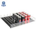 ORIO Cooler Beverage Display Shelf Pushers and Dividers Aluminum & Plastic Retail Freezer/Refrigerator Racks