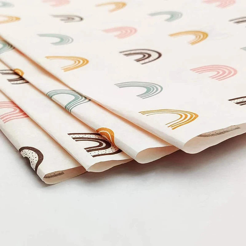 Wholesale 27g Virgin Moisture Proof Wrapping Paper with Customized Logo Premium Gift Wrapping Paper 50x70cm