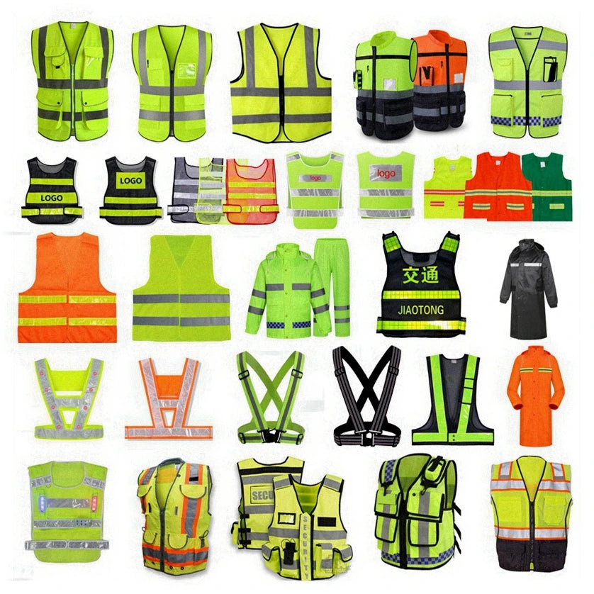 Reflector Jackets Safety Cloth Vest with Led Reflective Vest Harness Bicycle Safety Accessories High Visibility Belt