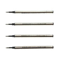 111mm Metal Black Signing Pen Refill 0.5mm 0.7mm Tip Threaded Head Smooth Head