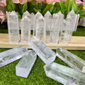 Factory Price Natural Crystal Healing Wand Clear Selenite Tower Wands Points for Home Decoration