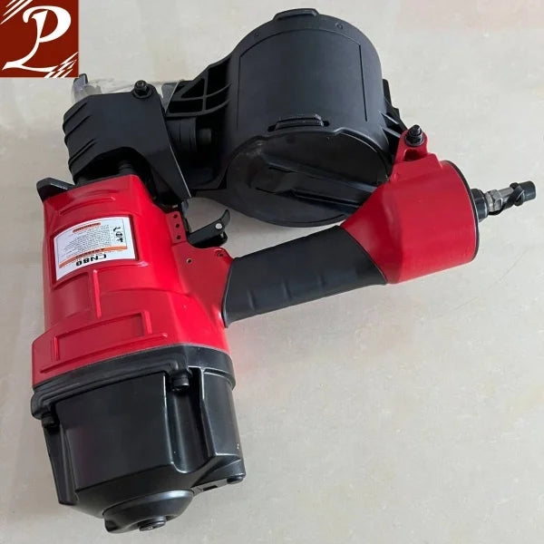 Good Quality Iron Pneumatic Air Nailer CN45 55 70 80 90 Coil Nailer with Checkered Head Smooth Shank Diamond Point