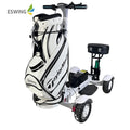 Mini Golf Cart Electric Four-Wheel Golf Skate Caddy Board with 150kg Load Capacity and 18km/h Speed
