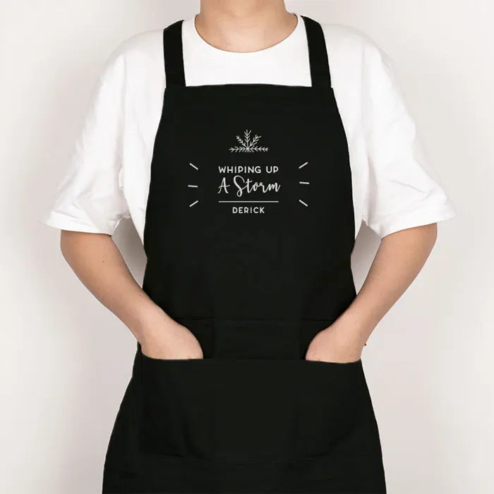 High Quality Fabric Top Quality Digital Print Custom Apron With Logo Waterproof Fire-resistant Custom Apron With Pocket