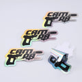 Custom Logo Diecut Sticker Adhesive Label Vinyl PVC Waterproof Printing  Holographic Stickers for Kids