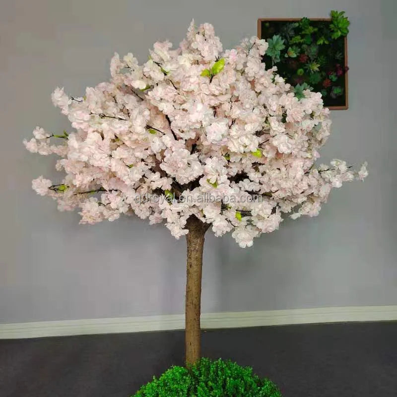 Best Selling Artificial Cherry Blossom Tree  Outdoor Decorative Faux Cherry Flowers Tree for Decoration