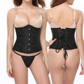 Ladymate ODM/OEM Corset Mujer Satin Underbust Korset Gothic Korsett Sexy Plus Size Corset Underbust Waist Cincher Bustiers Tops