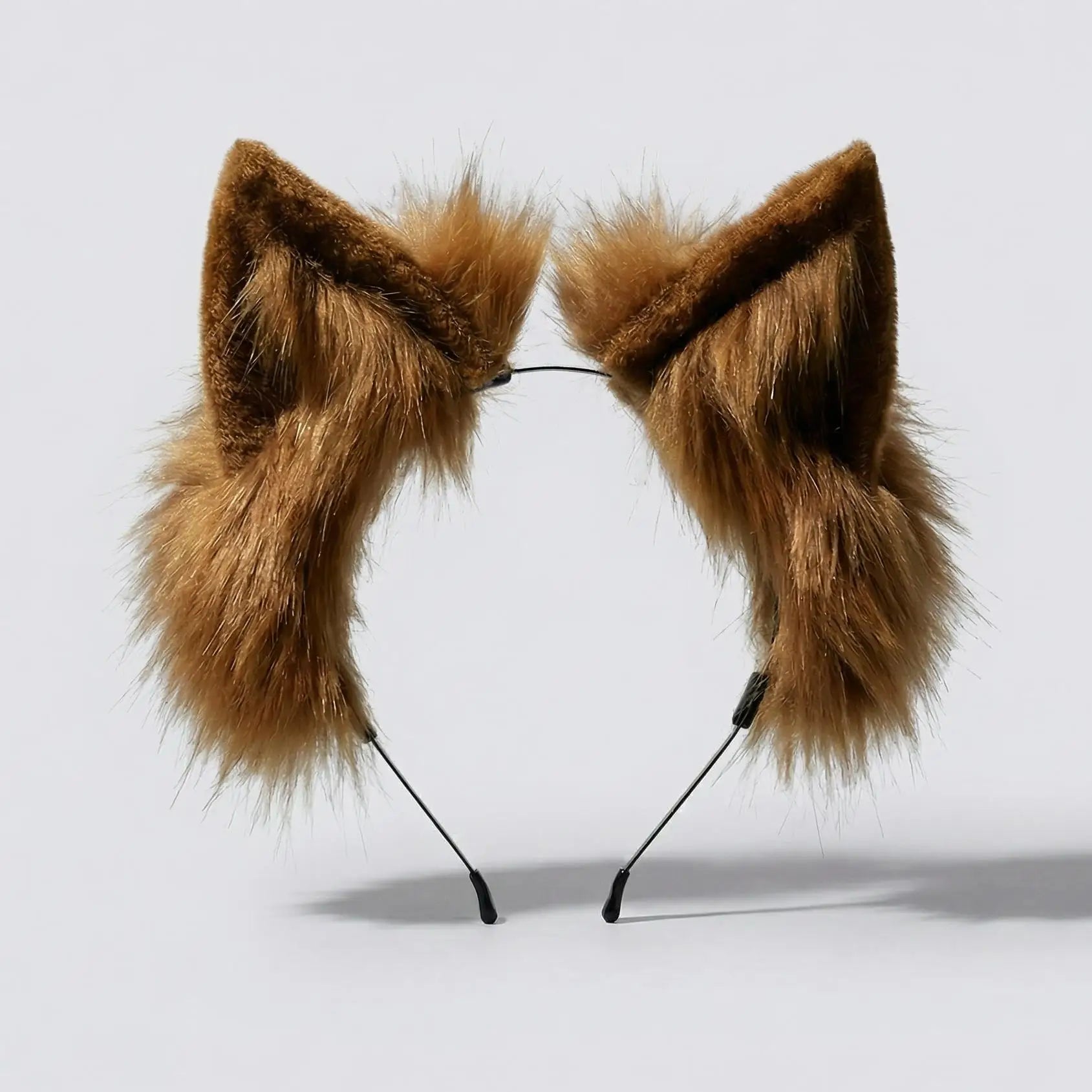 E0008 Cosplay Anime Use Cute Fuax Fur Headband fox Ears Headband Animal Ear Headdress for Festival and Party