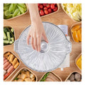 Heavy Duty Disposable Food Grade PET Aluminum Foil Pot with Lid 2500ml Takeaway Container