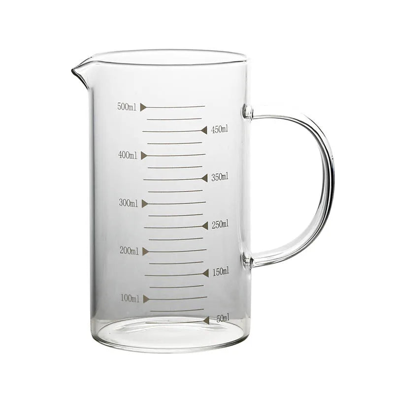 Glass Measuring Cup Water Glass Milk Mug