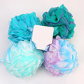 Bath Shower Loofah Sponge 75g Extra-Large Mesh Pouf Exfoliating Bath Sponge Luffa Body Rubbing Scrubber