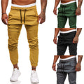 M-3XL Colors Pants Mens Summer New Style Loose Casual Elastic Pants Chinos Trousers for Men Polyester Cotton Ankle Banded Casual